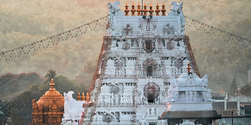 Tirupati is quite famous for its highly revered temple, dedicated to Lord Balaji.