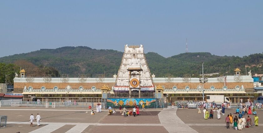 Scenic view of Tirupati, showcasing its rich cultural heritage - things to do in Tirumala.