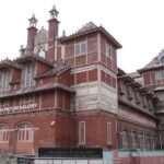 Front view of Baroda Museum, one of the famous museums in Gujarat.