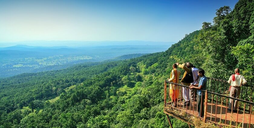 View of one of the scenic places to visit in Amarkantak, showcasing its natural beauty.