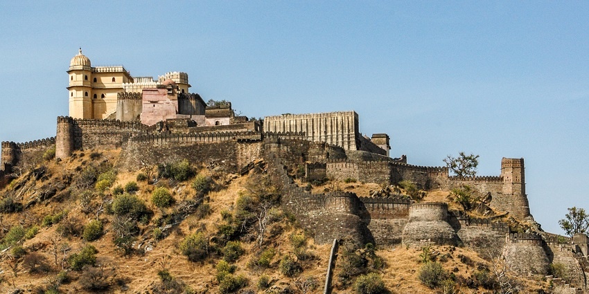 Kumbhalgarh Fort, a UNESCO heritage site, home to the world’s second-largest wall