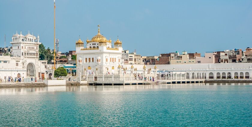 A view of the Tarn Taran Sahib , one of the most cultural significant places to visit near Amritsar