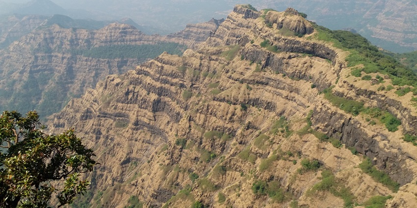 Explore the lush green landscape of the Western Ghats, showcasing dense forests.