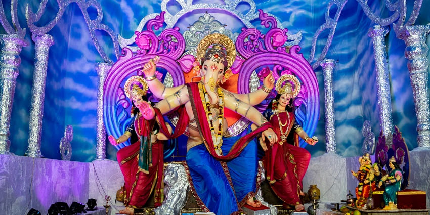The ancient Trinetra Ganesh Temple is one of the best places to visit near Ranthambore.
