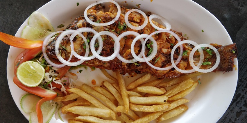 This place has an abundance of fresh seafood to try.