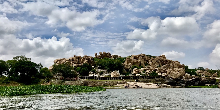 Tungabhadra River, flowing gracefully through Karnataka, serves as a crucial water source.
