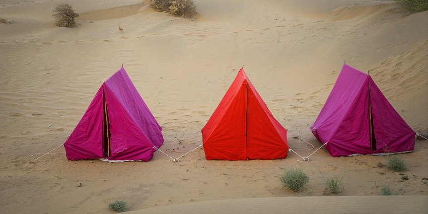 Udai Nature Valley Resort is a serene camping spot near Jagdish Temple, ideal for families.