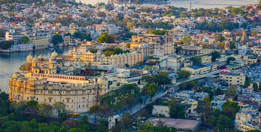 A glimpse of the iconic City Palace Museum, a gem among Udaipur museums, rich in history.