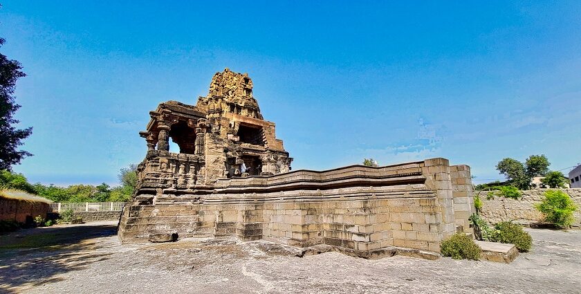 Enchanting view of Mahakaleshwar Temple, a highlight among famous Ujjain temples