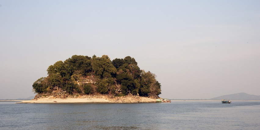 Umananda Island is famous for the Umananda Temple, devoted to Lord Shiva.