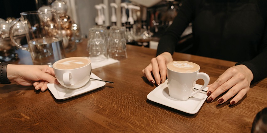 Enjoy delicious coffee at the popular United Coffee House, a historical landmark in Connaught Place.