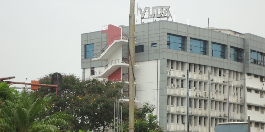 Building of VUDA complex from outside, a place that offers the ideal blend of shopping and entertainment