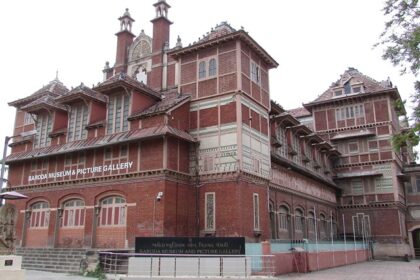 The Vadodara museum features modern architectural design.