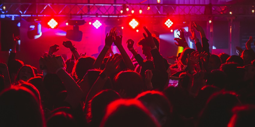 Vibrant lights of the Venti Bangkok Nightclub, the soul of the nightlife in Bangkok