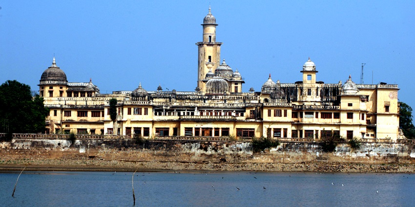 Image of Vijay Mandir Palace, the royal residence of Maharaja Jai Singh built in 1918