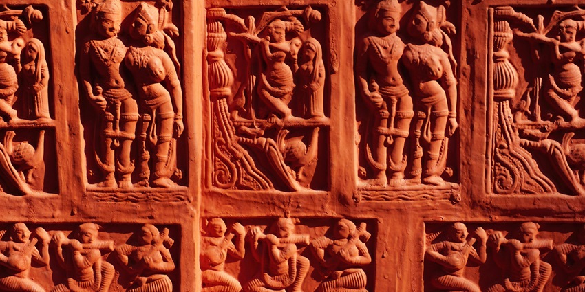 Ancient Wall Carving similar to Vindhyavasini Vijayasana Mata Temple, Salkanpur.