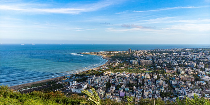 Visakhapatnam is a beautiful city in Andhra Pradesh with many tourist attractions.
