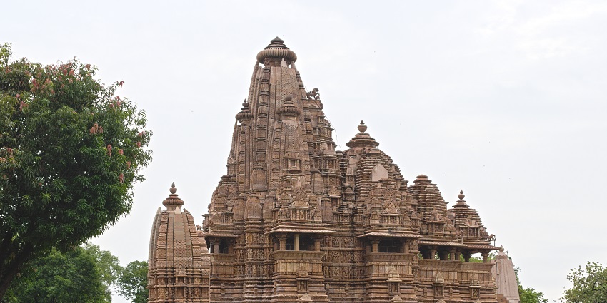 An image of the ancient Vishwanath Temple representing its historical architecture and design.