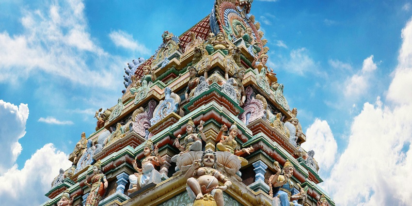 A close-up view of the Kedareshwar Temple, the most serene places to visit in Sehore.