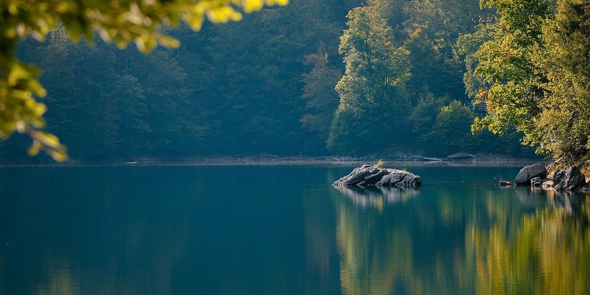 A view of Malik Talao, visiting this lake is one of the best things to do in Ranthambore.
