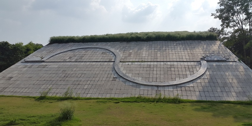 The Capitol Complex in Chandigarh is a UNESCO World Heritage Site famous for its architecture.