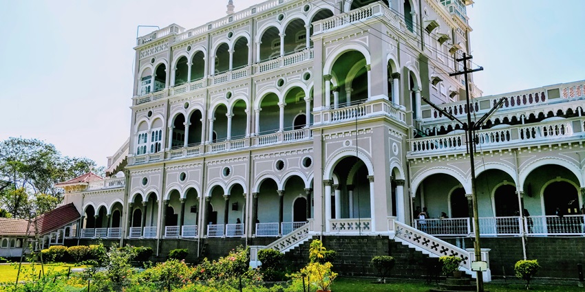 A glimpse of the iconic Mascarenhas Mansion, a towering jewel nestled in Goa.