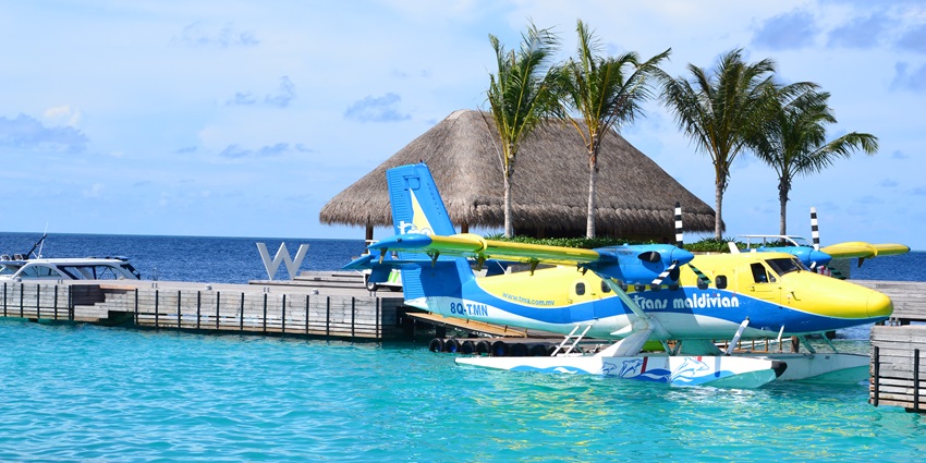 W Maldives is a luxury private island resort with beach parties, dining, and vibrant nightlife.