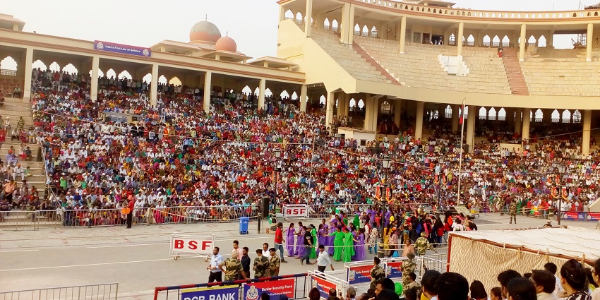 Wagah Border is among the top significant places to visit in Punjab for tourists.