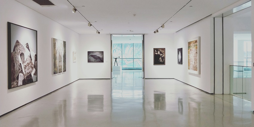 An inside view of the renowned War Remnants Museum, a famous hotspot in Vietnam.