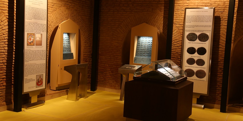 Beautiful image of the Toshakhana from the Gobindgarh Fort in the city of Amritsar