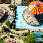 A bird’s eye view of the famous tourist attraction, a leisure hub in Chhattisgarh.