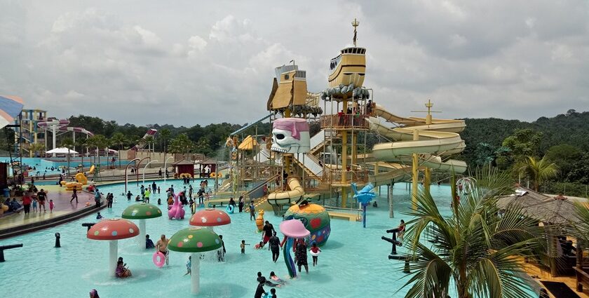 Image of water parks in jalandhar with water slides and other rides are a way to escape the boredom