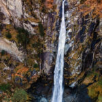 Scenic view of the waterfalls in Madhya Pradesh, showcasing its grandeur and beauty.