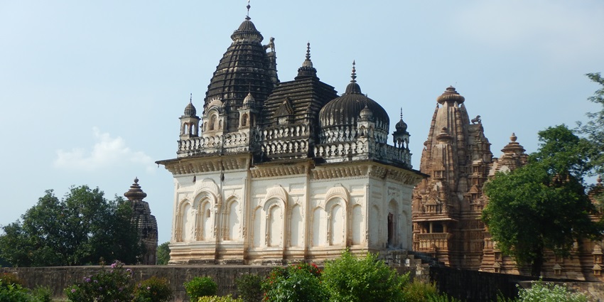 An image perspective on the Western Gathering of Sanctuaries, one of the many places to visit in Khajuraho.