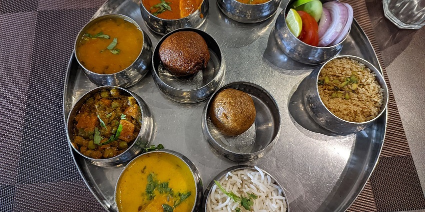 Rajasthani thali is the perfect meal to satisfy your taste buds when visiting the state.