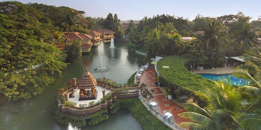 Mayfair Lagoon offers great dining options near Sisupalgarh Fort.