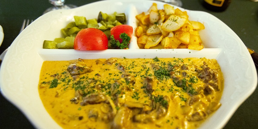 A delicious authentic Russian dish served especially during the new year celebration