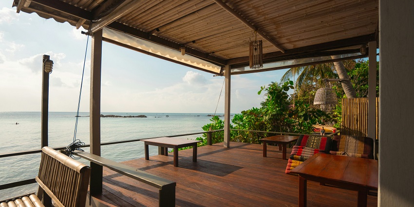 A cosy eco-lodge offering a scenic view of the surroundings in Dalma Wildlife Sanctuary.