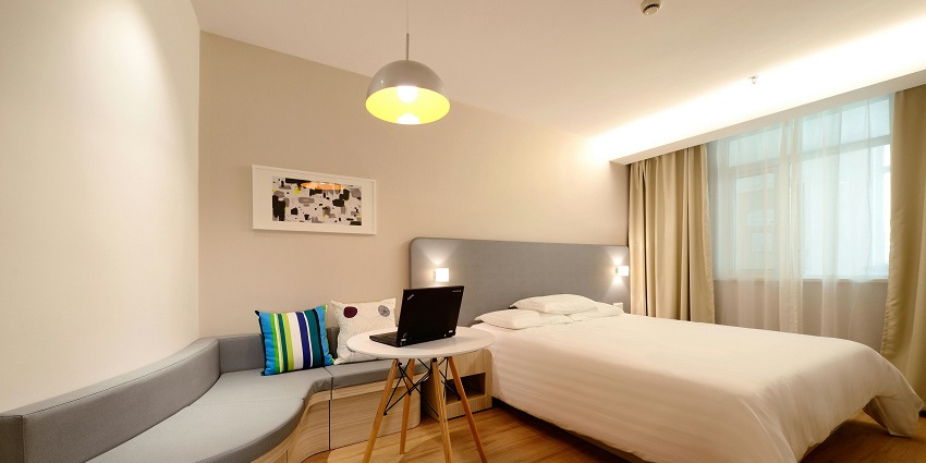View of the hotel room offering budget to premium accommodation near Balda Caves.