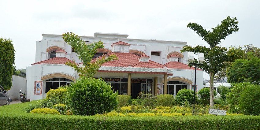 View of a hotel room available near Parvati Temple for visitors' accommodation.