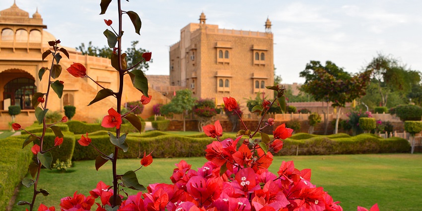 The luxurious hotel to stay in Rajasthan.