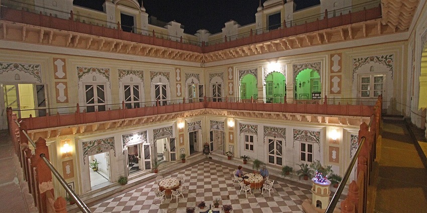 Laxmi Vilas Palace is a luxurious hotel in Rajasthan where you can enjoy a regal experience