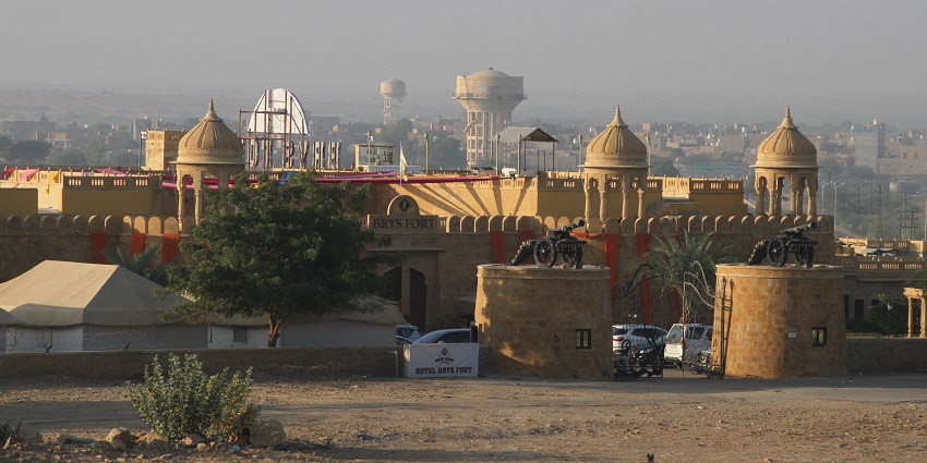 Jaisalmer offers luxury desert camps and budget hotels for all.