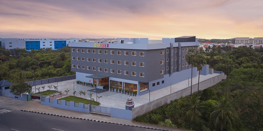 A hotel surrounded by lush green forests, among the top tourist destinations in Madhya Pradesh.