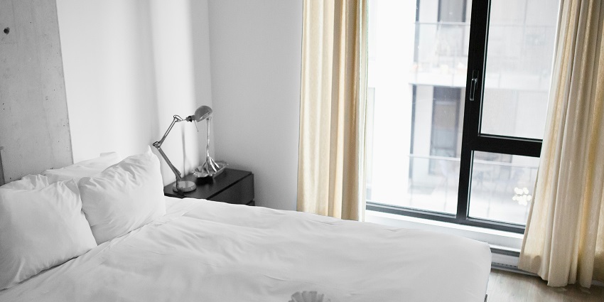 An image of a hotel room, an accommodation near the sacred Mundeshwari Temple.