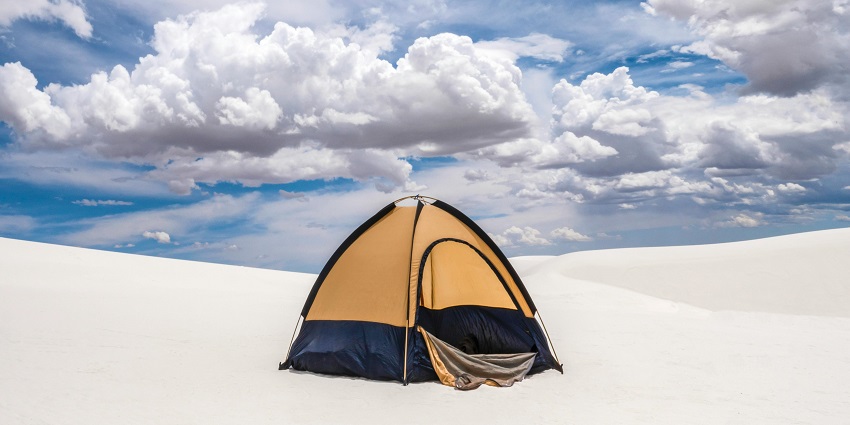 White Desert Camp is one of the most extraordinary places for camping in Gujarat.