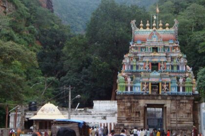 A Beautiful snapshot of the Yerravaram Sri Narasimha Temple in Andhra Pradesh