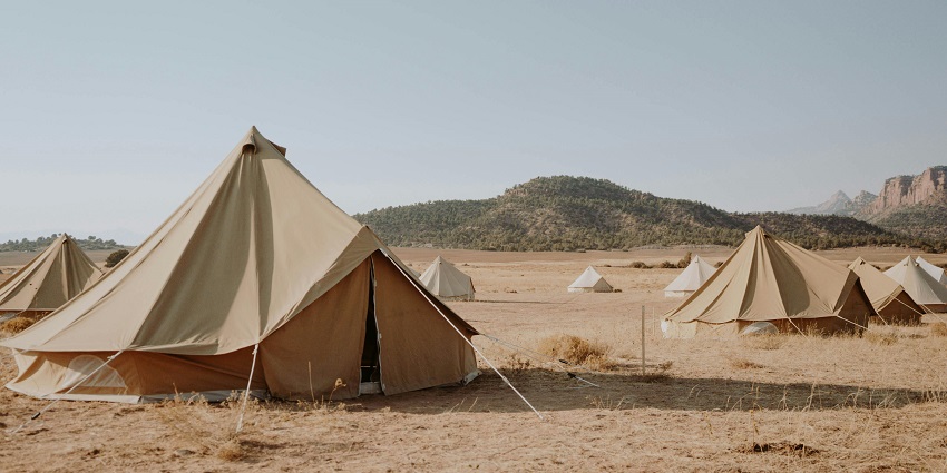 Zainabad Desert Camp is one of the most private places for camping in Gujarat for all.