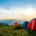 Scenic views from camping spot in Ralamandal Wildlife Sanctuary in Madhya Pradesh