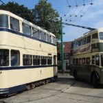 A view of the Heritage Transport Museum, featuring vintage vehicles and exhibits.